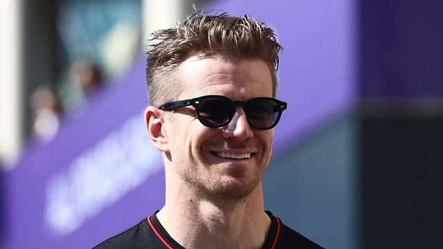 Nico Hulkenberg of Haas before the Formula 1 Abu Dhabi Grand Prix at Yas Marina Cicuit in Abu Dhabi