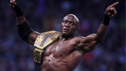 Bobby Lashley and Theory compete during the 2022 WWE SummerSlam Saturday July 30, 2022 at Nissasn Stadium; Nashville, TN, USA