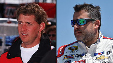 Kenny Irwin Jr. (L) and Tony Stewart (R). Image Credits: Imagn.