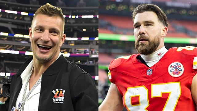 Rob Gronkowski, Kansas City Chiefs TE Travis Kelce - USA TODAY