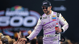 NASCAR Cup Series driver Daniel Suarez (99) during the Daytona 500 at Daytona International Speedway.