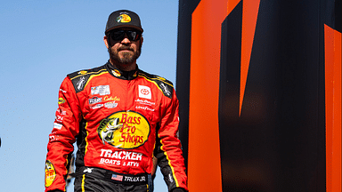 NASCAR Cup Series driver Martin Truex Jr prior to the NASCAR Cup Series Championship race at Phoenix Raceway.