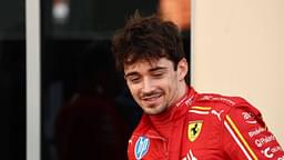 Charles Leclerc of Ferrari during the Formula 1 post-season testing at Yas Marina Cicuit in Abu Dhabi, United Arab Emirates