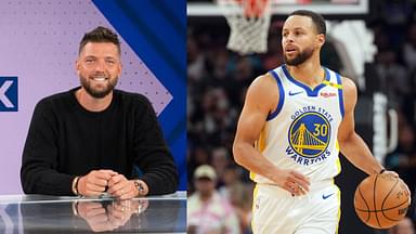 Chandler Parsons (L) and Stephen Curry (R)