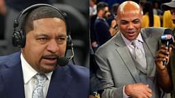 Mark Jackson (L) and Charles Barkley (R)