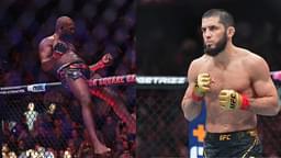 Jon Jones (L), Islam Makhachev (R)