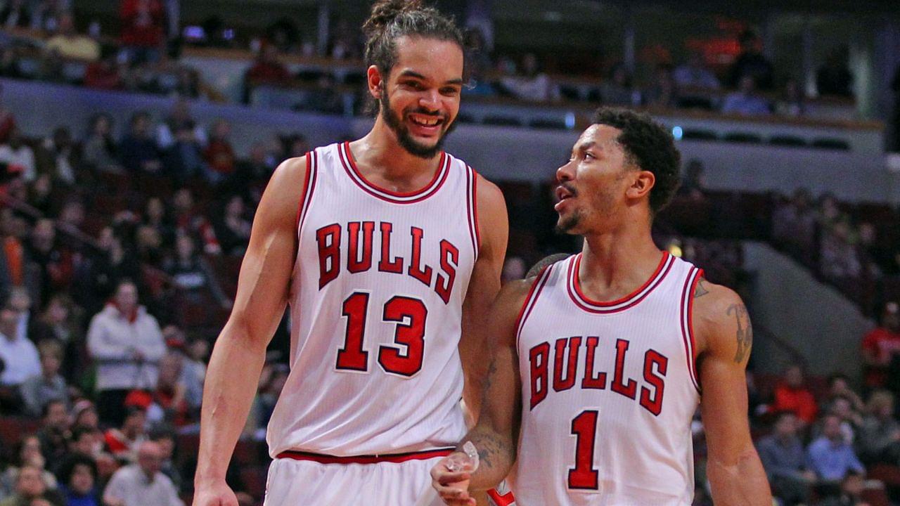 Joakim Noah and Derrick Rose