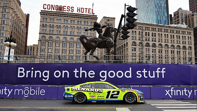 NASCAR Cup Series driver Ryan Blaney (12) during the Grant Park 165 at Chicago Street Race.