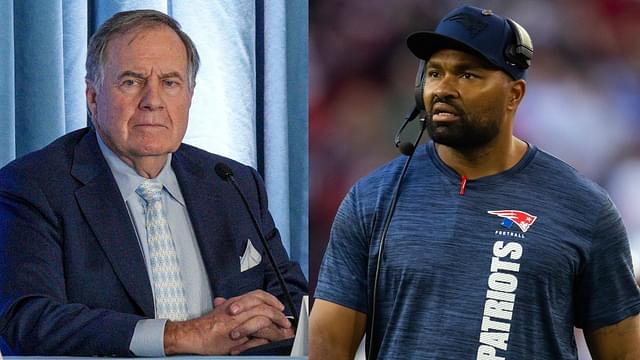 Bill Belichick and Jerod Mayo