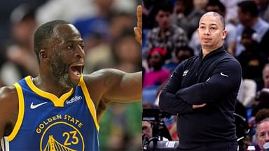 Draymond Green (L) and Tyronn Lue (R)