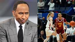 Stephen A. Smith (L) and Juju Watkins (R)