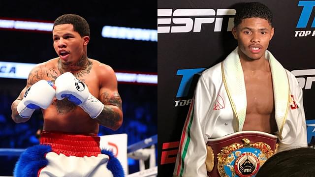 Gervonta Davis (L), Shakur Stevenson (R)