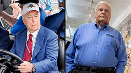 Roger Penske (L) and Rick Hendrick (R). Image Credits: Imagn.