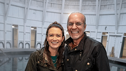 Former NASCAR driver Kyle Petty with wife Morgan Petty