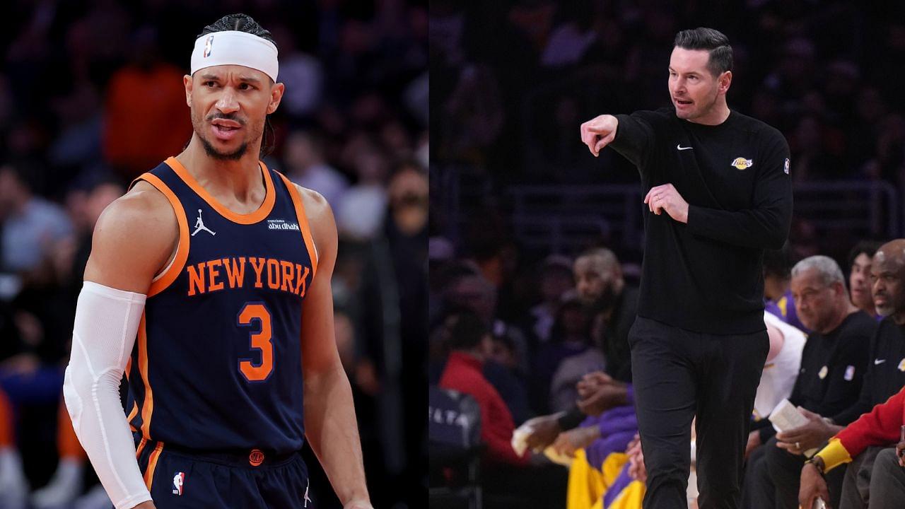 Josh Hart (L), JJ Redick (R)