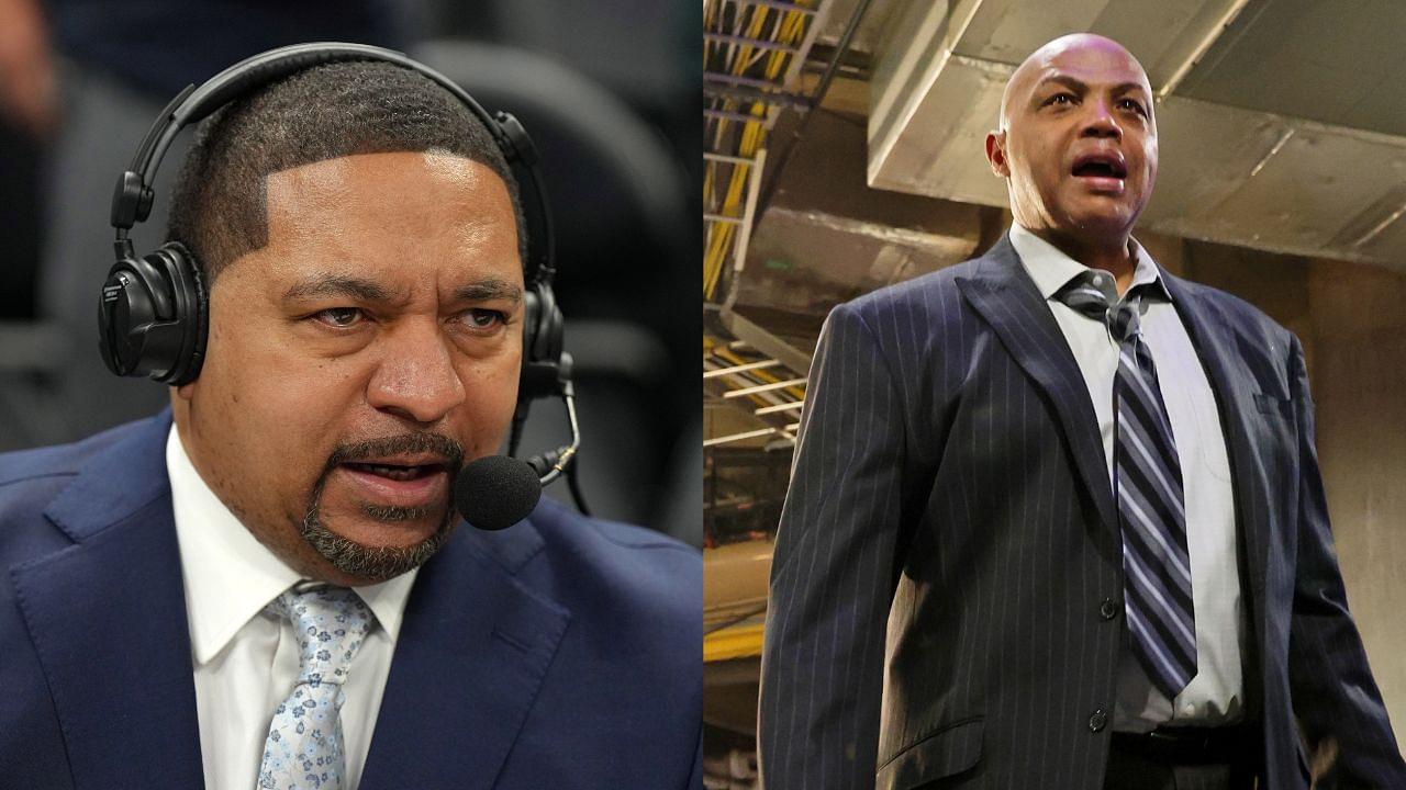 Mark Jackson (L) and Charles Barkley (R)