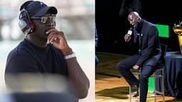 Michael Jordan (L) and Kevin Garnett (R)