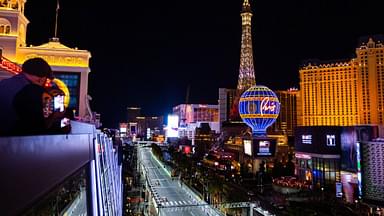 F1 Grand Prix of Las Vegas at Las Vegas Strip Circuit on November 19, 2023 in Las Vegas, United States of America. (Photo by HOCH ZWEI) Las Vegas United States of America