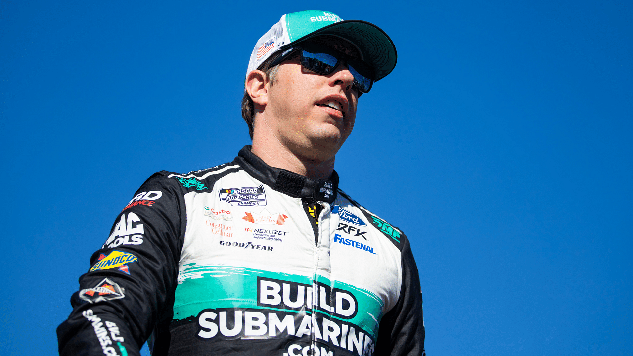 NASCAR Cup Series driver Brad Keselowski (6) during the NASCAR Cup Series Championship race at Phoenix Raceway.