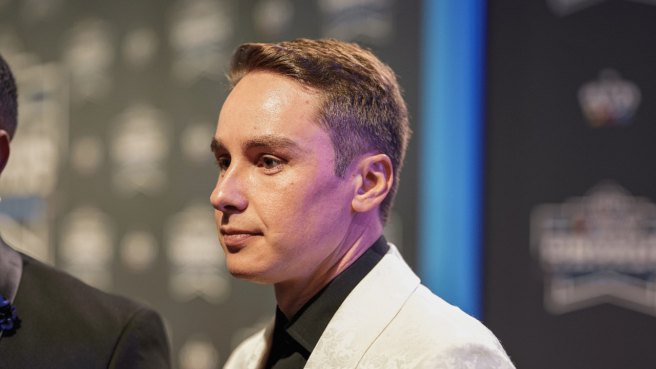 Christopher Bell during the NASCAR Awards Banquet at Charlotte Convention Center.