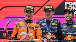 Shanghai International Circuit, Shanghai, Formula 1 Grand Prix of China 2024 ,in the picture winner Max Verstappen NLD , Oracle Red Bull Racing, 2nd place for Lando Norris GBR , McLaren F1 Team