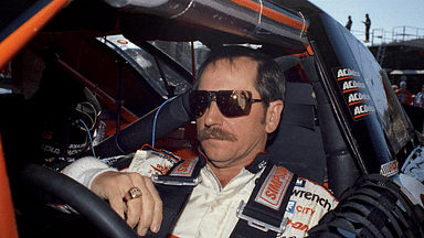 NASCAR Winston Cup Series driver Dale Earnhardt Sr (3) at Phoenix International Raceway.