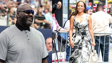 Shaquille O'Neal (L), Shaunie Henderson (R)