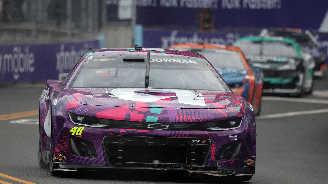 NASCAR Cup Series driver Alex Bowman (48) during the Grant Park 165 at Chicago Street Race.