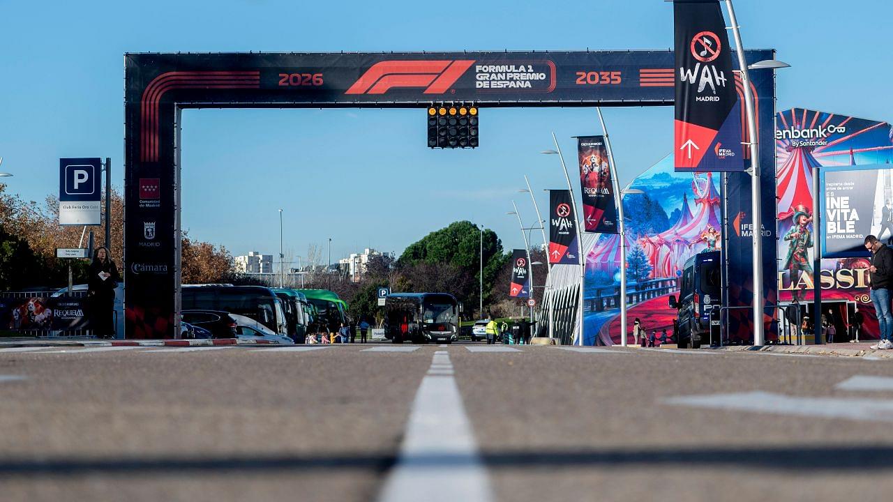 IFEMA Madrid will host the Formula 1 Grand Prix from 2026 The starting arc of the Spanish Formula 1 Grand Prix, at IFEMA Madrid, on December 5, 2024, in Madrid Spain