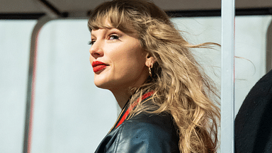 Nov 4, 2024; Kansas City, Missouri, USA; Recording artist Taylor Swift arrives prior to a game between the Tampa Bay Buccaneers and the Kansas City Chiefs at GEHA Field at Arrowhead Stadium. Mandatory Credit: Jay Biggerstaff-Imagn Images