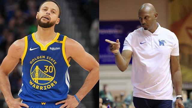 Stephen Curry (L) and Penny Hardaway (R)