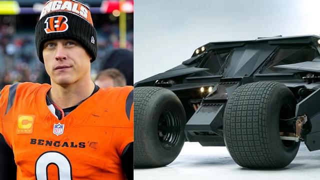 Joe Burrow dropped a cool $3 million on his new Batmobile. Picture. credits: USA TODAY Sports