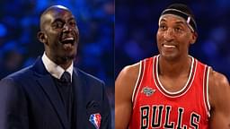 Kevin Garnett and Scottie Pippen