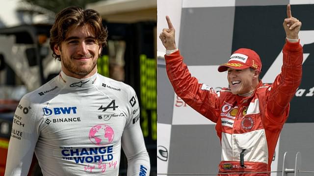 Jack Doohan(L), Michael Schumacher(R)