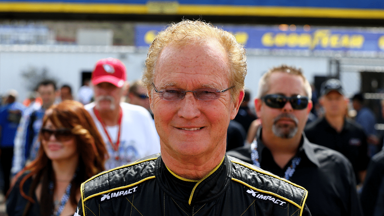 NASCAR Sprint Cup Series driver Morgan Shepherd during the The Profit on CNBC 500 at Phoenix International Raceway.