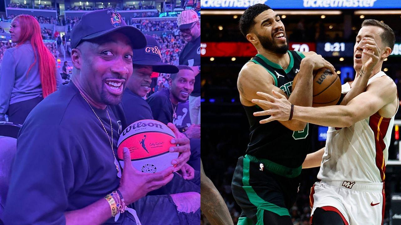 Gilbert Arenas (trái) và Jayson Tatum (phải)