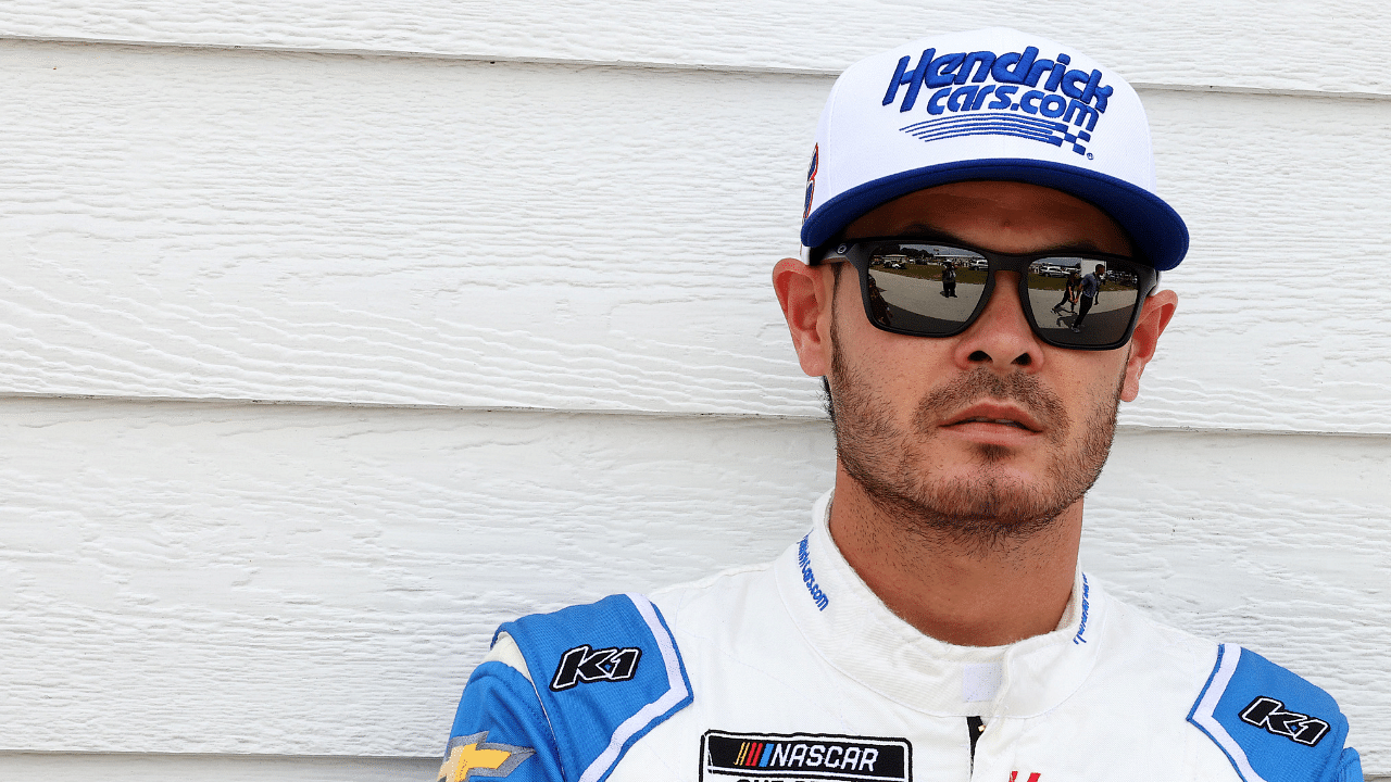 NASCAR Cup Series driver Kyle Larson (5) before the start of the KWIK TRIP 250 at Road America.