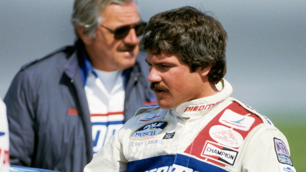 NASCAR Winston Cup driver Terry Labonte during the Daytona 500 at the Daytona International Speedway.