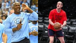 Michael Jordan (L) and Cody Zeller (R)