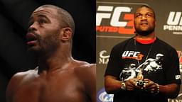 Rashad Evans (L) and Rampage Jackson (R)