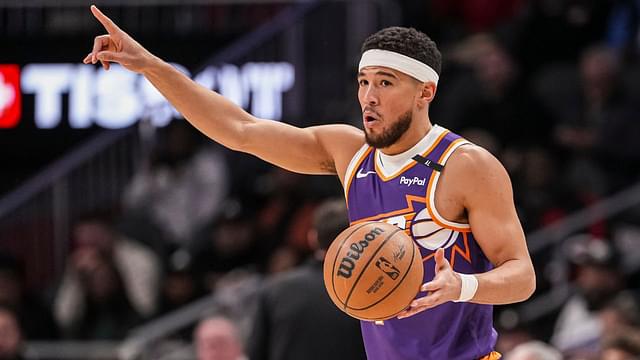 NBA: Devin Booker Phoenix Suns at Atlanta Hawks