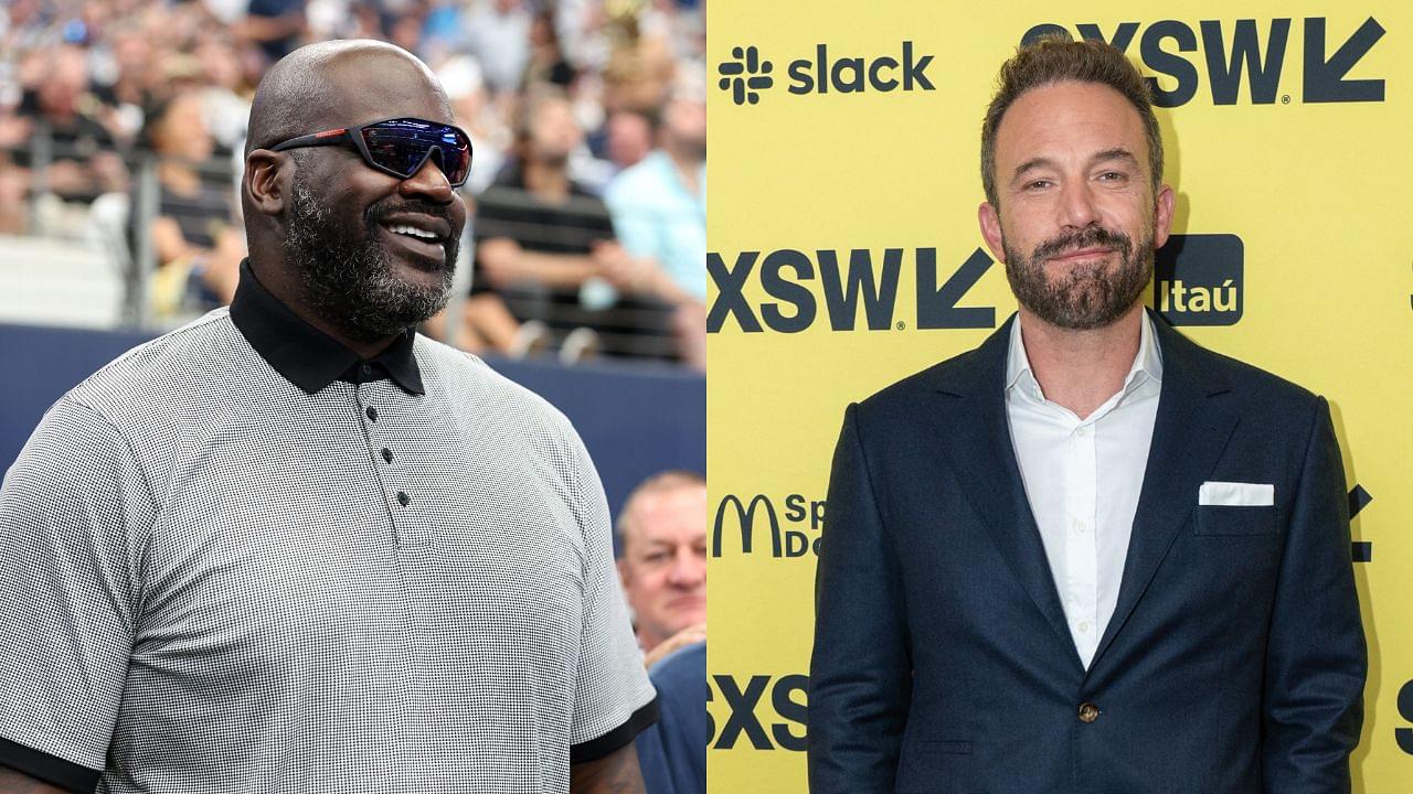 Shaquille O'Neal and Ben Affleck