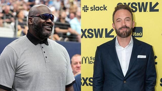 Shaquille O'Neal and Ben Affleck