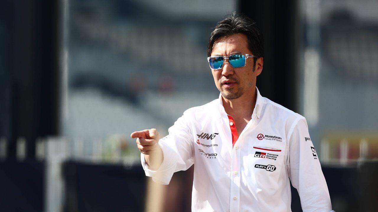 Ayao Komatsu before third practice ahead of the Formula 1 Abu Dhabi Grand Prix at Yas Marina Cicuit in Abu Dhabi, United Arab Emirates on December 6, 2024