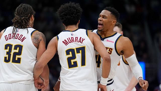 Westbrook Murray NBA: Denver Nuggets at New Orleans Pelicans