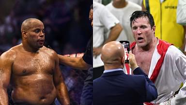 Daniel Cormier (L), Chael Sonnen (R)