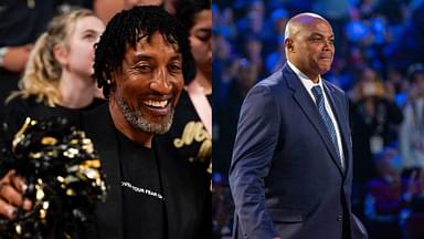 Scottie Pippen (L), Charles Barkley (R)