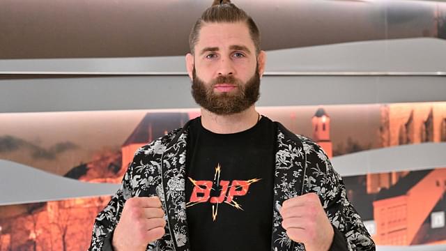 Czech MMA fighter Jiri Prochazka meets with reporters ahead of his scheduled departure for UFC 311 in Los Angeles, Brno, Czech Republic, January 2nd, 2025. (CTKxPhoto VaclavxSalek) CTKPhotoP2025010202695 PUBLICATIONxNOTxINxCZExSVK CTKPhotoP2025010202695