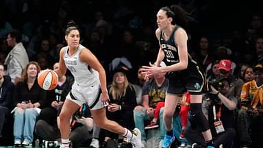 Kelsey Plum WNBA: Playoffs-Las Vegas Aces at New York Liberty