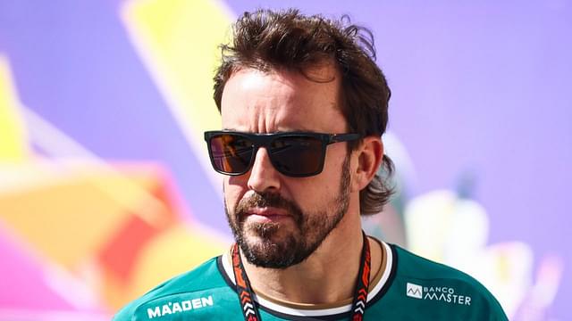 Fernando Alonso of Aston Martin before Formula 1 Abu Dhabi Grand Prix at Yas Marina Circuit on December 8th, 2024 in Abu Dhabi, United Arab Emirates